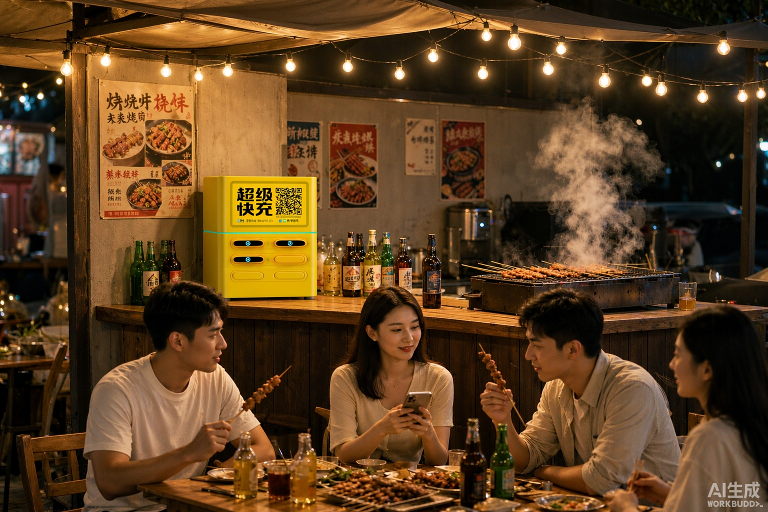 烧烤夜宵店凌晨 1 点订单峰值，月均 6000+ 实战笔记