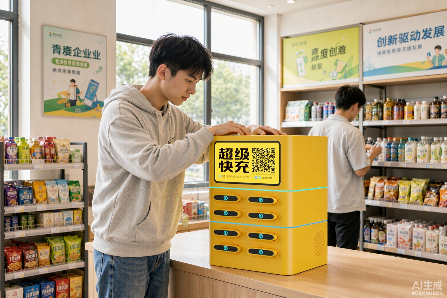 大学生校园+周边双线铺机，月入 5000 的学生党副业