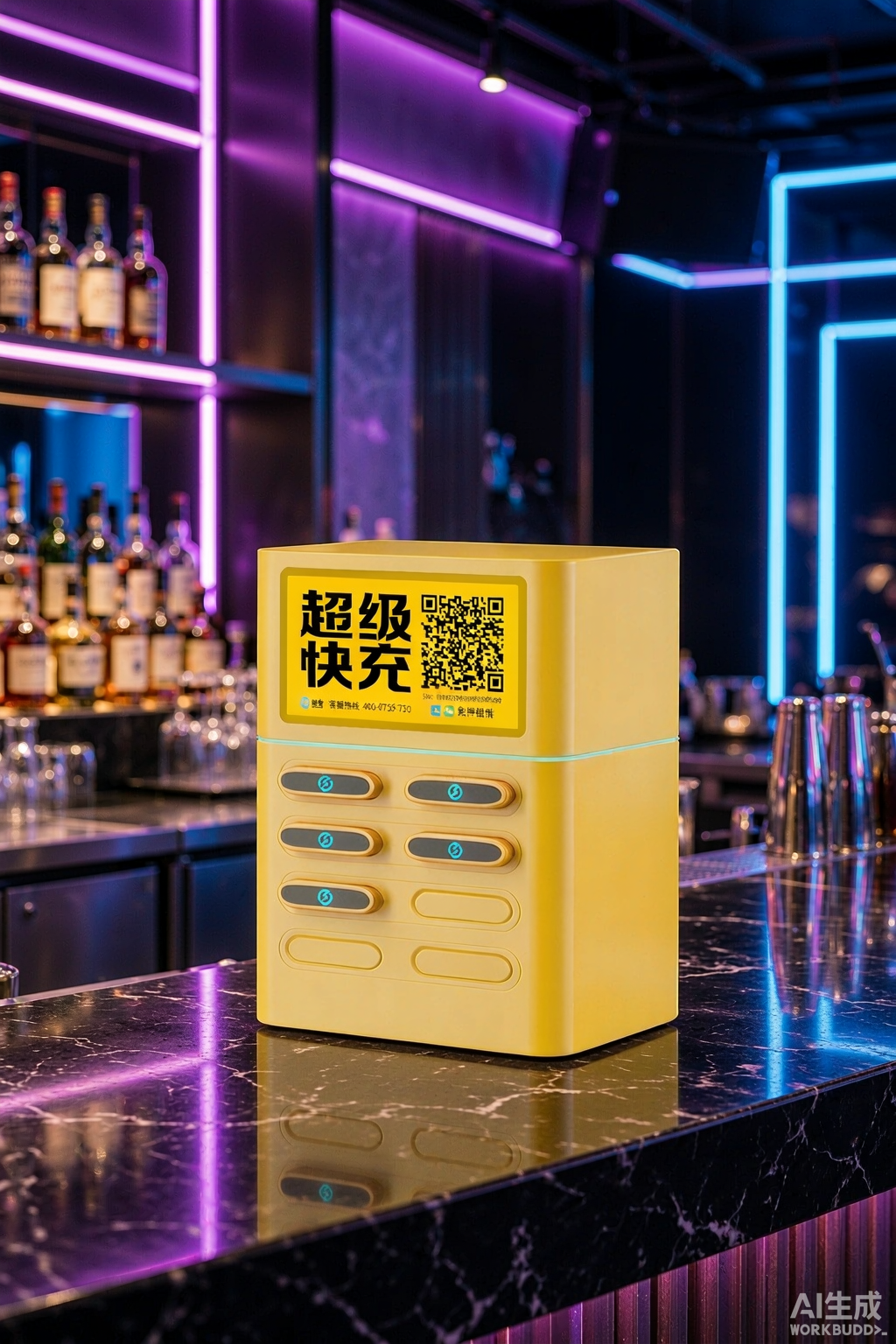 酒吧老板在散台和卡座旁铺机，月增 2 万营收