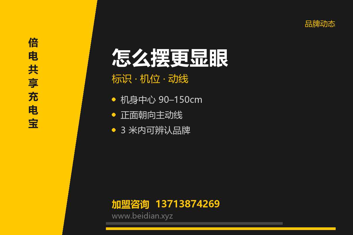 倍电点位标识与设备外观规范：怎么摆更显眼